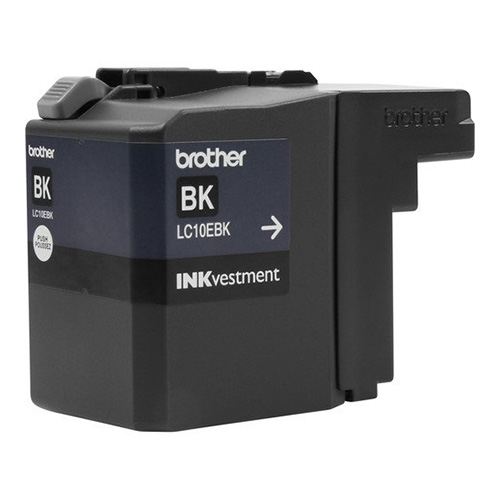 Premium Quality Black Super High Yield Inkjet Cartridge compatible with Brother LC10EBk