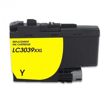 Premium Quality Yellow Ultra High Yield Inkjet Cartridge compatible with Brother LC3039Y