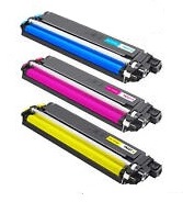 Premium Quality Cyan, Magenta & Yellow High Yield Toner Cartridge compatible with Brother TN-227CMY