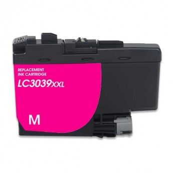 Premium Quality Magenta Ultra High Yield Inkjet Cartridge compatible with Brother LC3039M