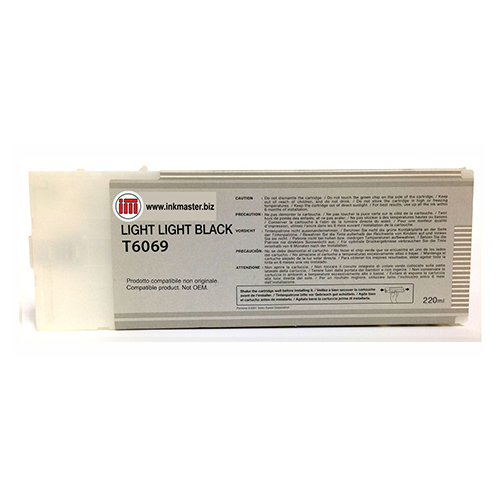 Premium Quality Light Light Black UltraChrome K3 Ink Cartridge compatible with Epson T606900