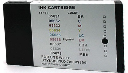 Premium Quality Light Magenta Pigment Inkjet Cartridge compatible with Epson T563600