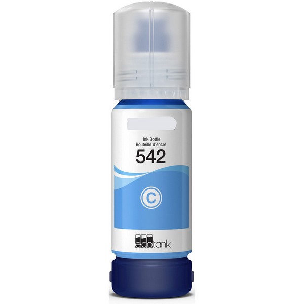 Compatible T542220-S (Epson 542) Cyan Pigment Ink (6000 Yield)