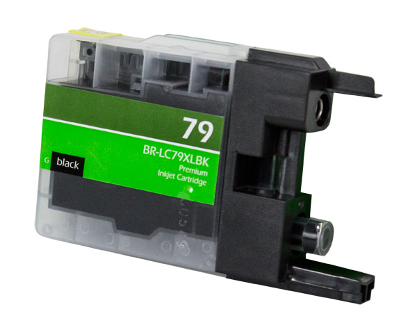 Premium Quality Black Inkjet Cartridge compatible with Brother LC-79BK