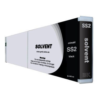 Premium Quality Black Solvent Ink compatible with Mimaki SS2 BK-440
