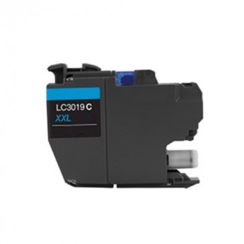 Premium Quality Cyan Super High Yield Ink Cartridge compatible with Brother LC3019C