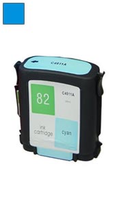 Premium Quality Cyan Inkjet Cartridge compatible with HP C4911A (HP 82)