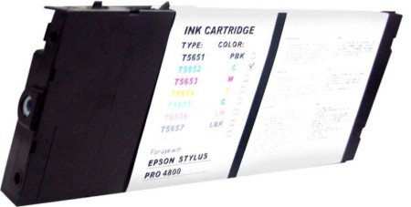 Premium Quality Cyan Pigment Inkjet Cartridge compatible with Epson T565200