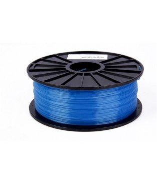 Premium Quality Transparent color, Blue PLA 3D Filament compatible with Universal PF-PLA-TBU