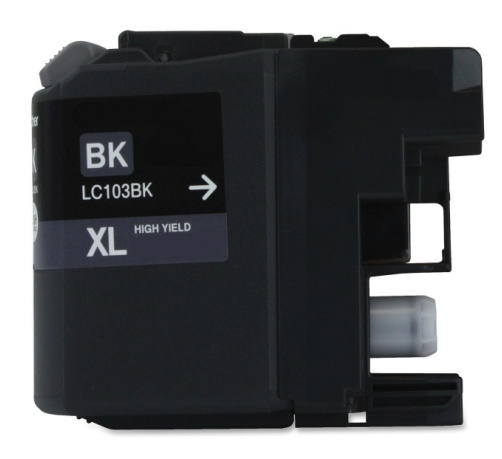 Premium Quality Black Inkjet Cartridge compatible with Brother LC-103Bk