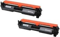Premium Quality Black Toner Cartridge compatible with HP CF230A - 2pack (HP 30A)