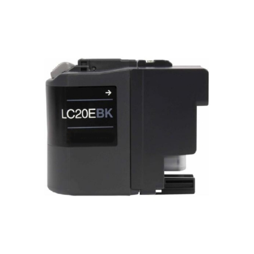 Premium Quality Black Inkjet Cartridge compatible with Brother LC-20EBk