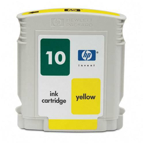 Premium Quality Yellow Inkjet Cartridge compatible with HP C4842A (HP 10)