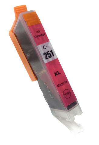 Premium Quality Magenta Inkjet Cartridge compatible with Canon 6450B001 (CLI-251XL)