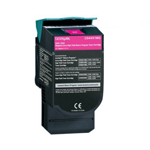 Premium Quality Magenta Toner Cartridge compatible with Lexmark C544X1MG