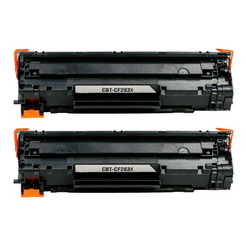 Premium Quality Black Toner Cartridge compatible with HP CF283X (HP 83X) (2 pk)