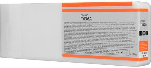 Premium Quality Orange UltraChrome HDR Ink Cartridge compatible with Epson T636A00